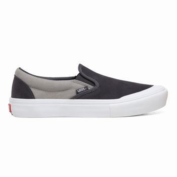 Férfi Vans Pro Slip-on Cipő VA7034681 MélySzürke